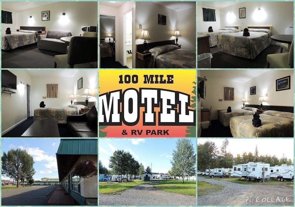 100 Mile Motel&RV Park 100 Mile House Buitenkant foto