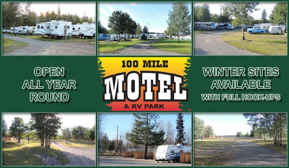 100 Mile Motel&RV Park 100 Mile House Buitenkant foto